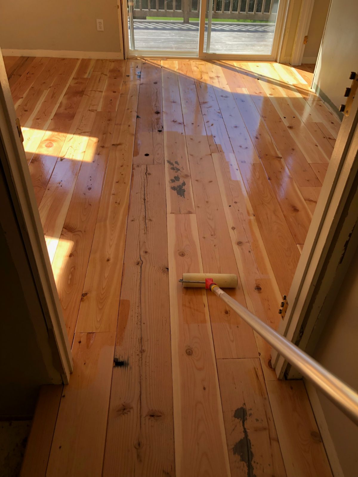 Wide Plank Douglas Fir Flooring